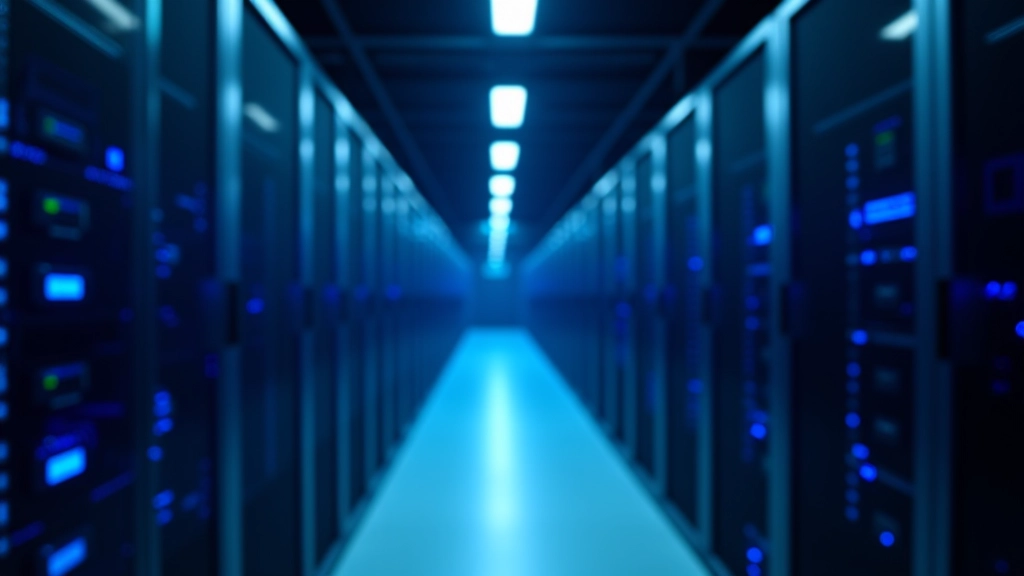 Moderne IT-Infrastruktur mit Servern und Netzwerk-Equipment in Rechenzentrum