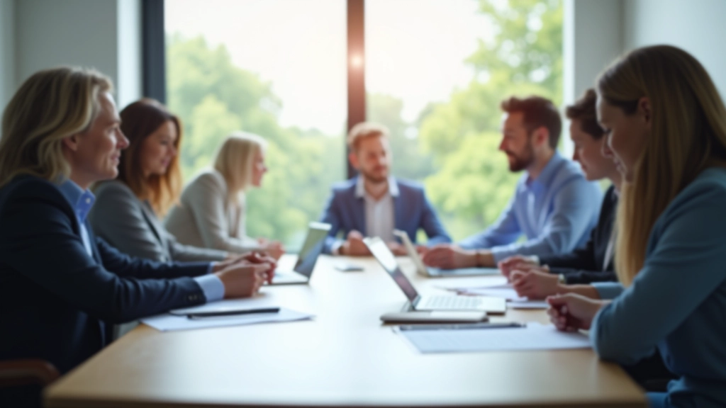 Team bei Analyse- und Diskussionsprozess mit Datenberichten